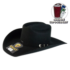 Chapéu Ariat Importado Feltro Premium 3x Black + BRINDES