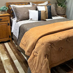Cama Completa Texas Caramelo