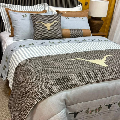 Cama Completa Herança Texana - 12 Peças
