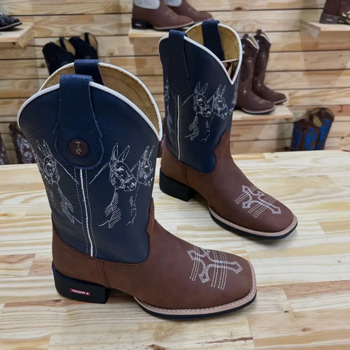 Bota Texana Mulas Cruz
