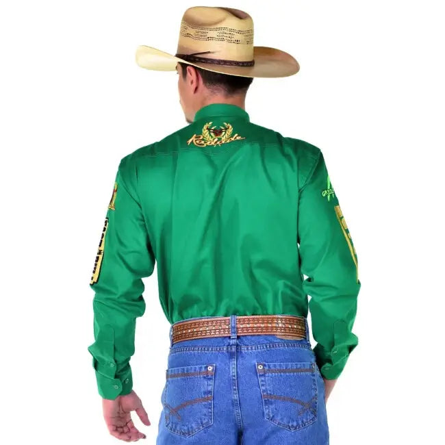 Camisa Radade Manga Longa Verde