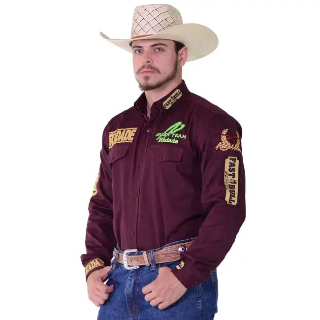 Camisa Radade Vinho