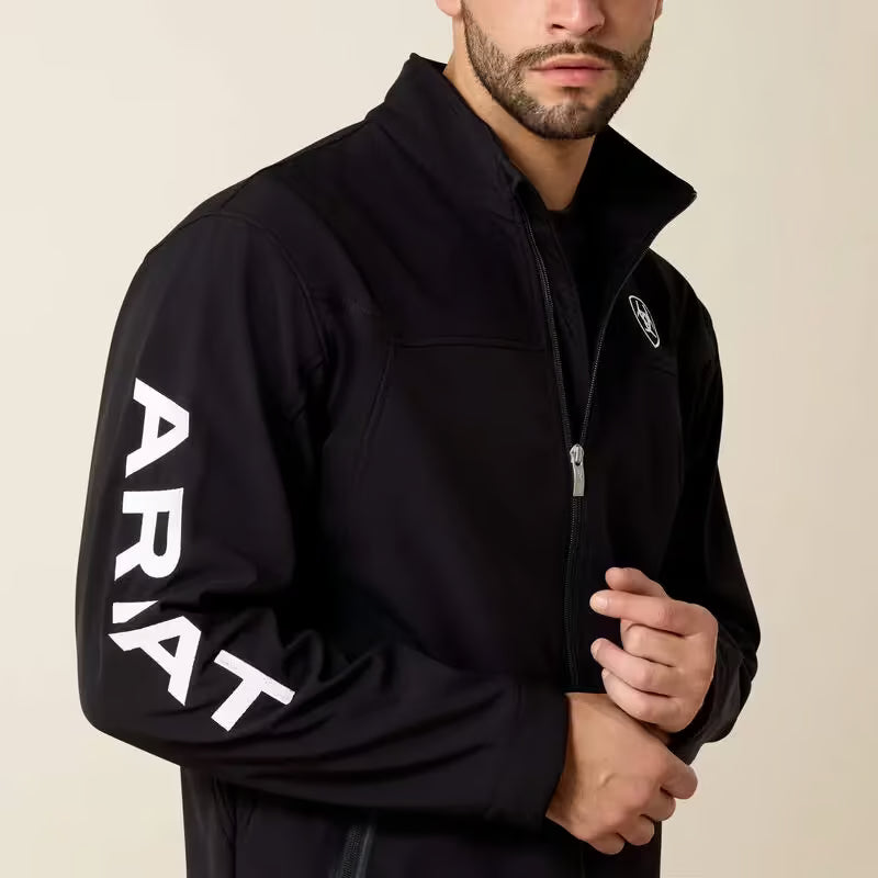 Jaqueta Ariat Softshell Importada Preta Masculina